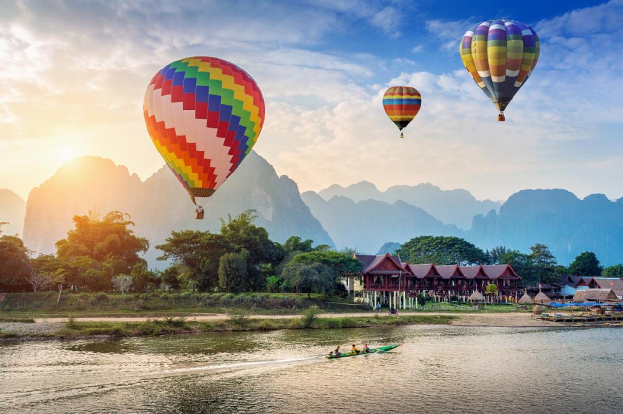 Vang Vieng Camellia Hotel Eksteriør bilde